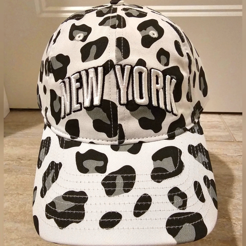 New Leopard Print New York Cap - The Game NWT - image 1
